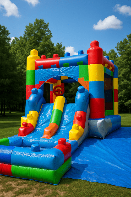 Block Party 14'x26’ Bounce House Water Slide Combo